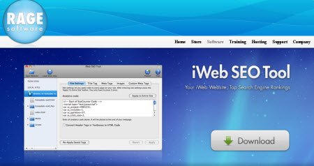iWeb SEO Tool by Rage Software